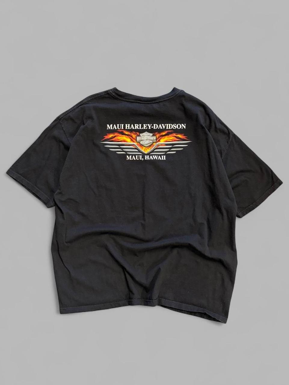 2006 Maui Hawaii Harley Davidson Skull Tee - XXL