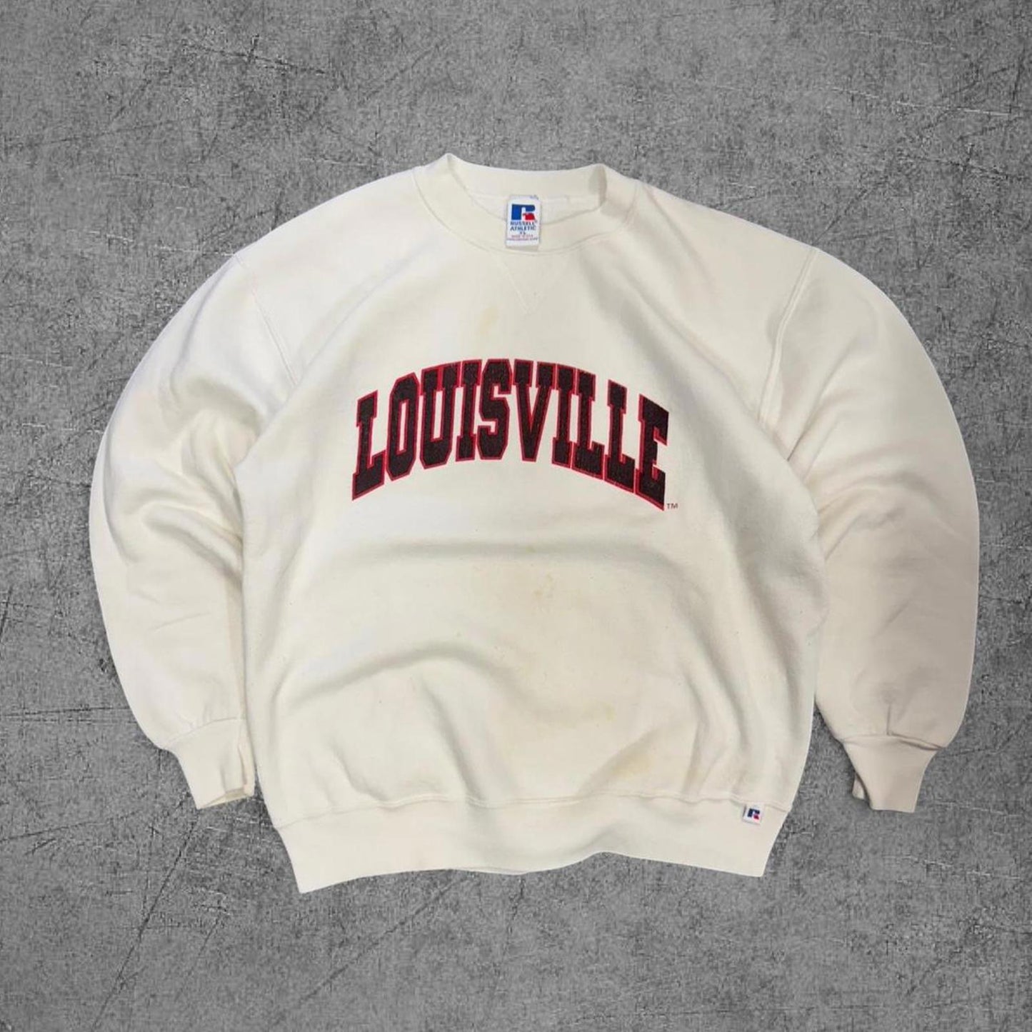 Vintage 90s Russell Athletic Louisville Crewneck - XL