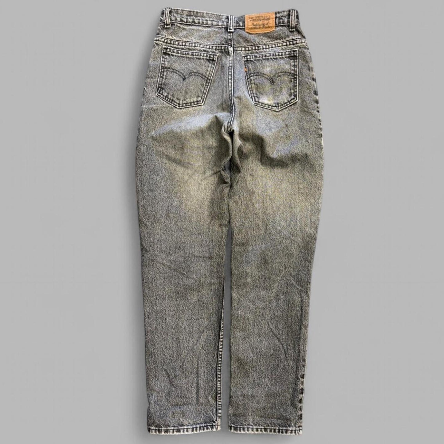 Vintage Faded Black Levi Orange Tabs - 29
