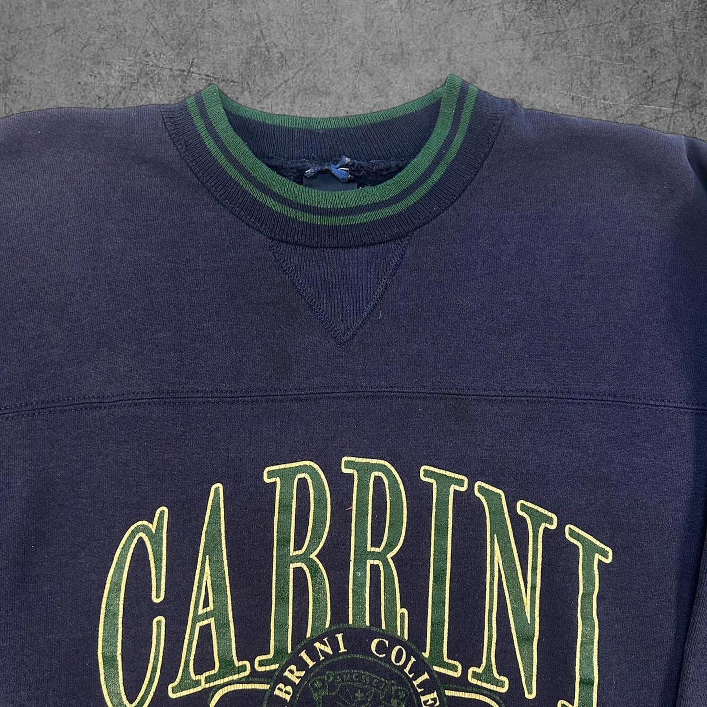 Vintage 90s Cabrini College Crewneck - XL