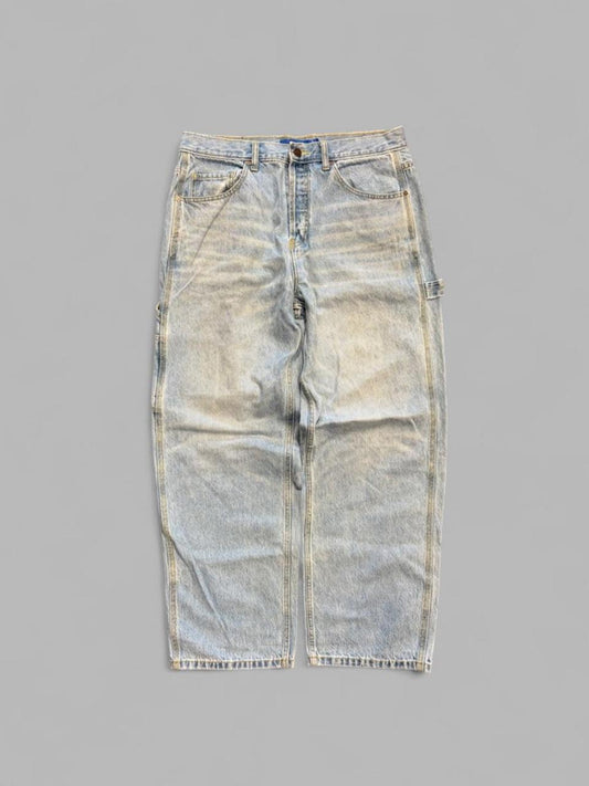 DC Light Wash Baggy Carpenter Jeans - 32