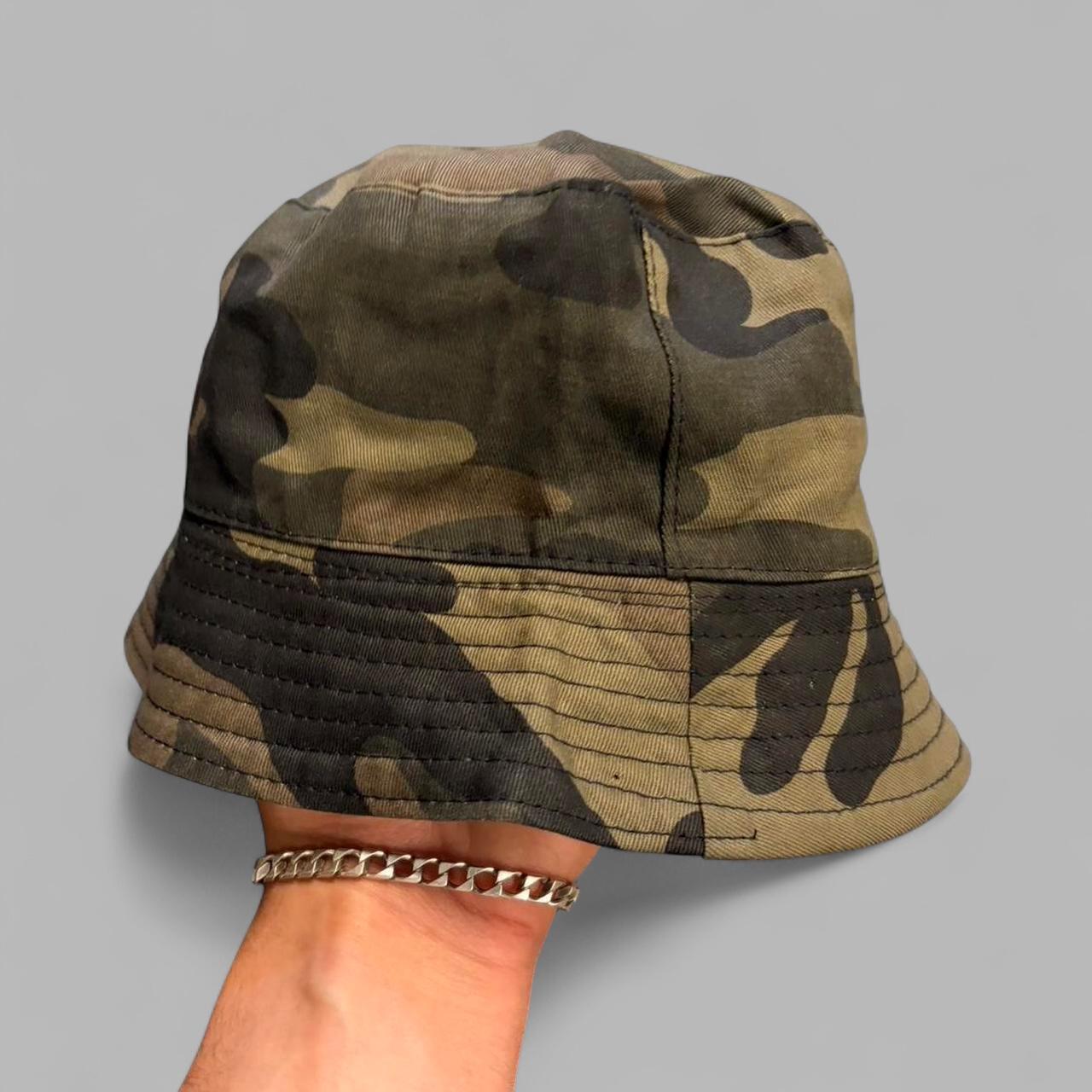 Y2K Ed Hardy Camo Bucket Hat