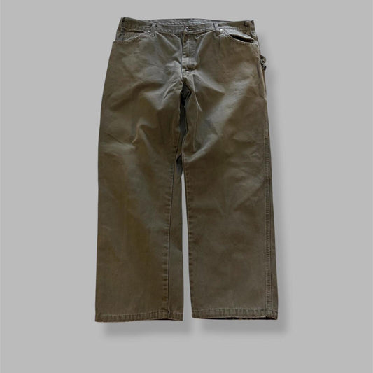 Vintage Faded Olive Dickies Carpenter Pants - 40