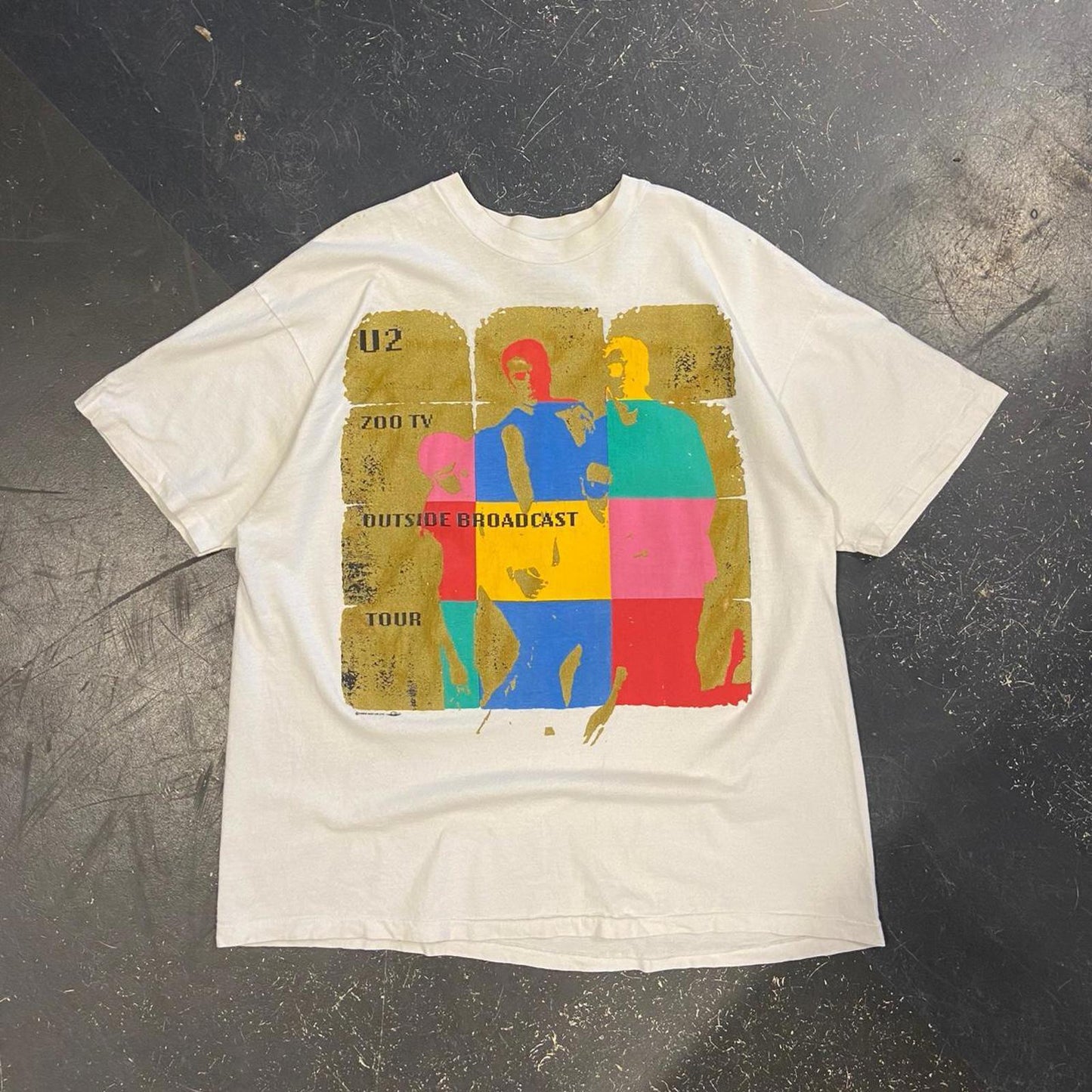 Vintage 1992 U2 Zoo Tv Tour Tee - XL
