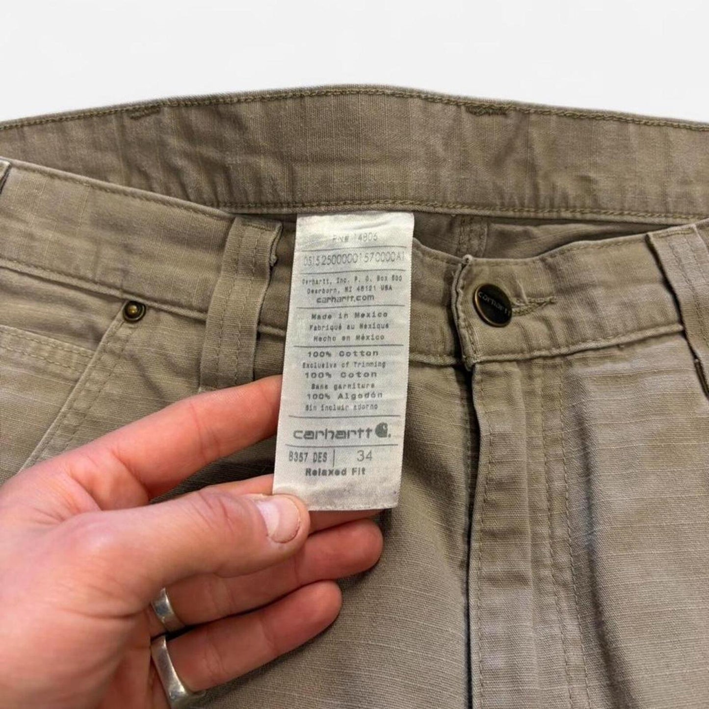 Tan Carhartt Cargo Shorts - 34