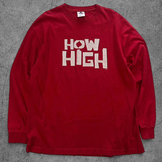 Vintage 2001 How High Movie Promo Long Sleeve - XL