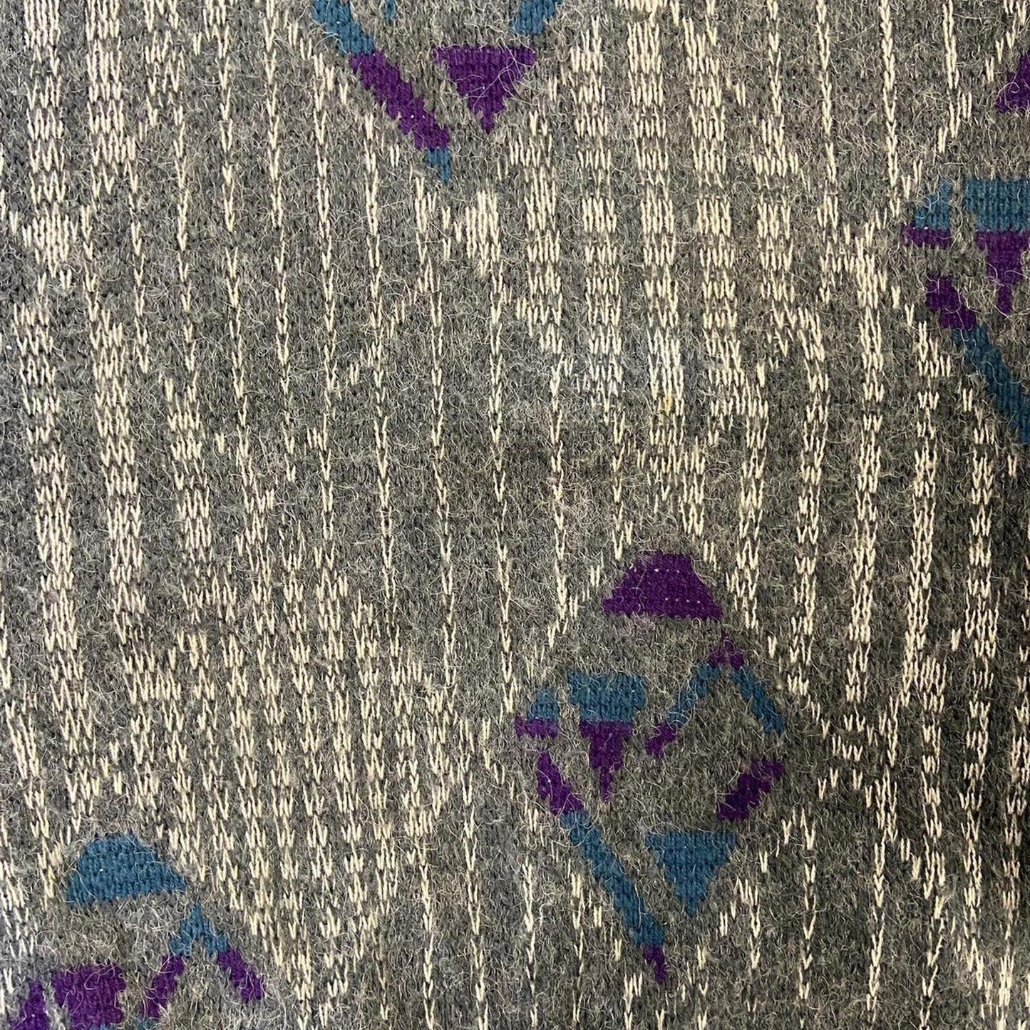 90s Sears Grey Knit - M