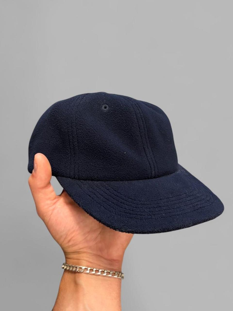 Supreme Dark Navy FW/16 Polar Tec Fleece 6 Panel Hat