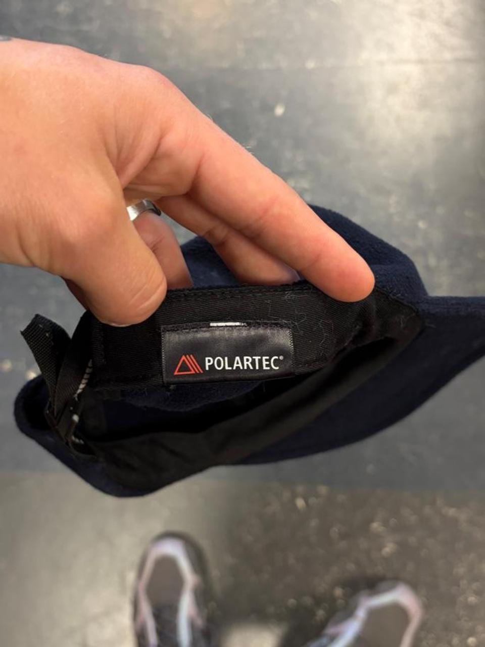 Supreme Dark Navy FW/16 Polar Tec Fleece 6 Panel Hat