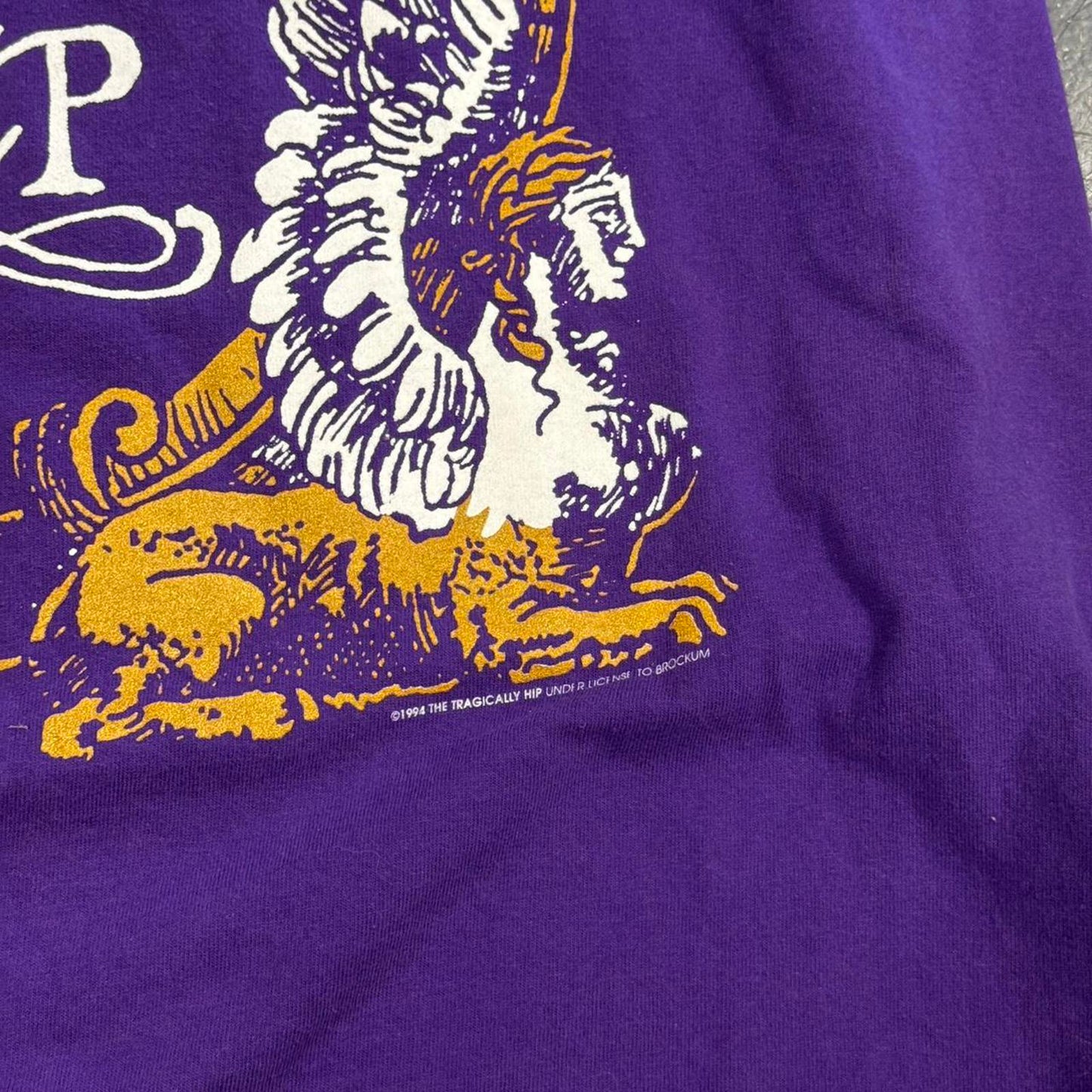 Vintage 1994 The Tragically Hip World Tour Tee - XL