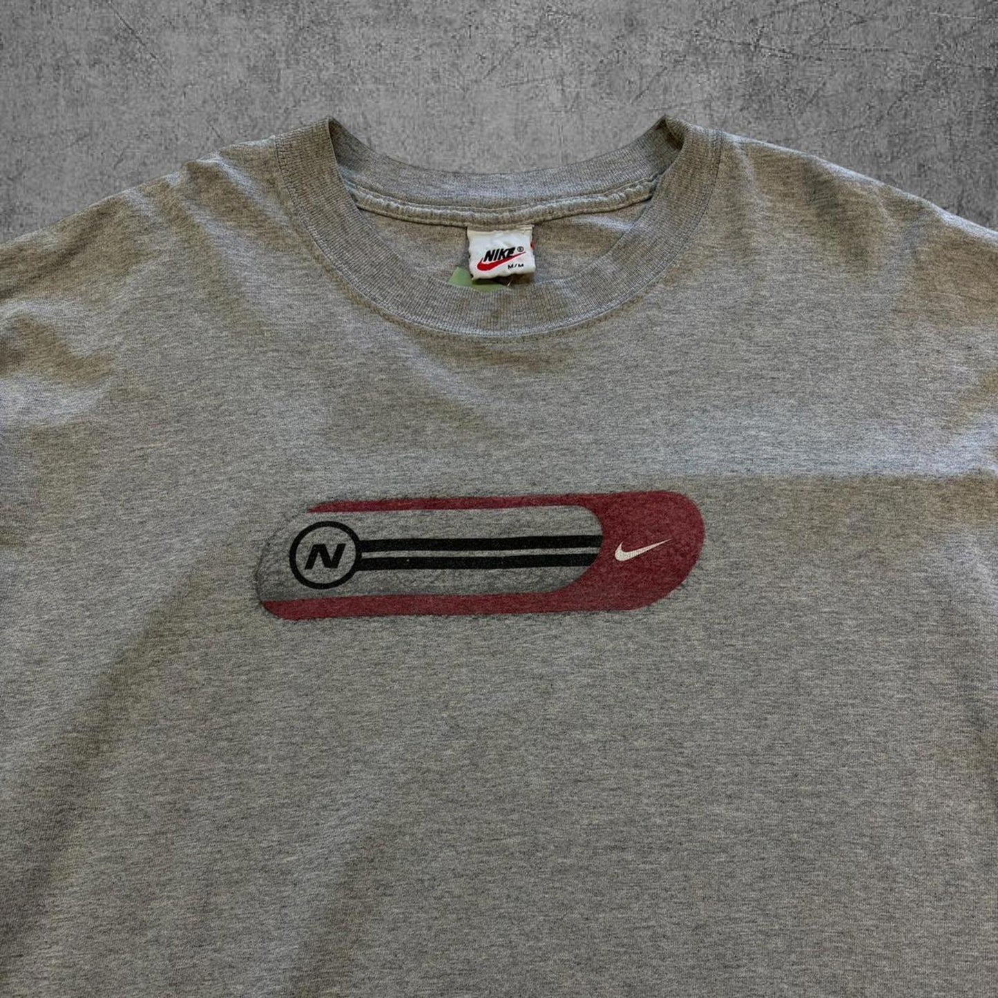 Vintage 90s Nike Swoosh Tee - M