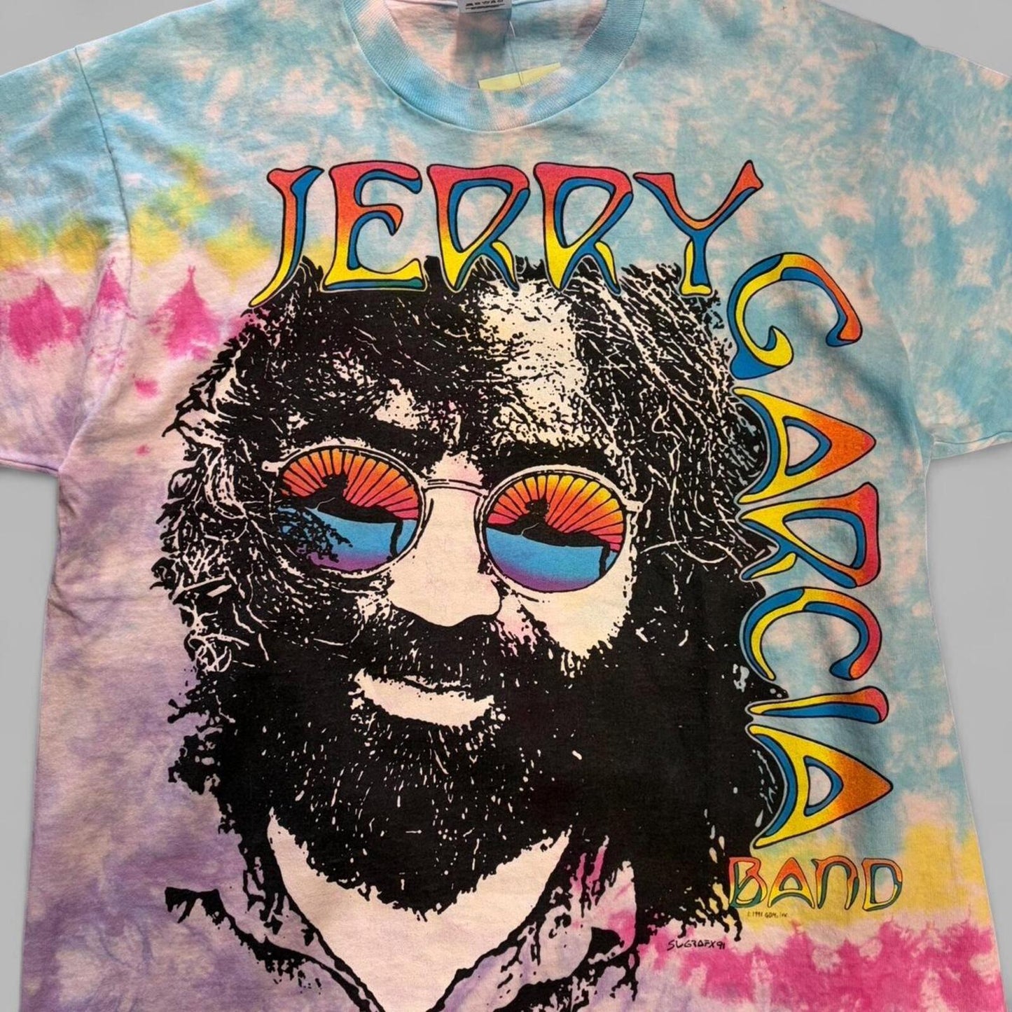 Vintage 1991 Jerry Garcia Grateful Dead Tie Dye Tee - XL