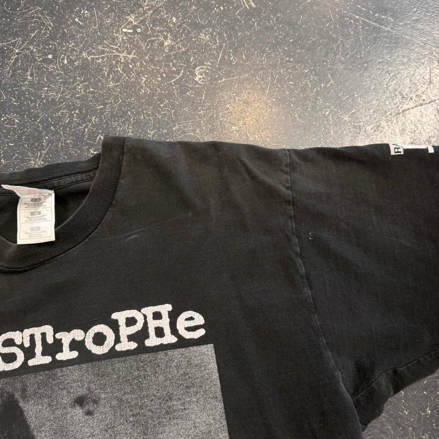 Vintage Rare 1994 Benestrophe Sensory Deprivation Tour Tee - XL