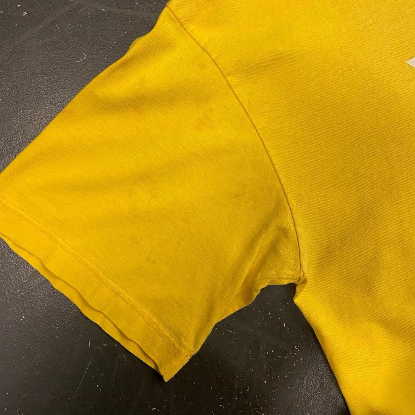 Vintage Yellow Adidas Tee - L