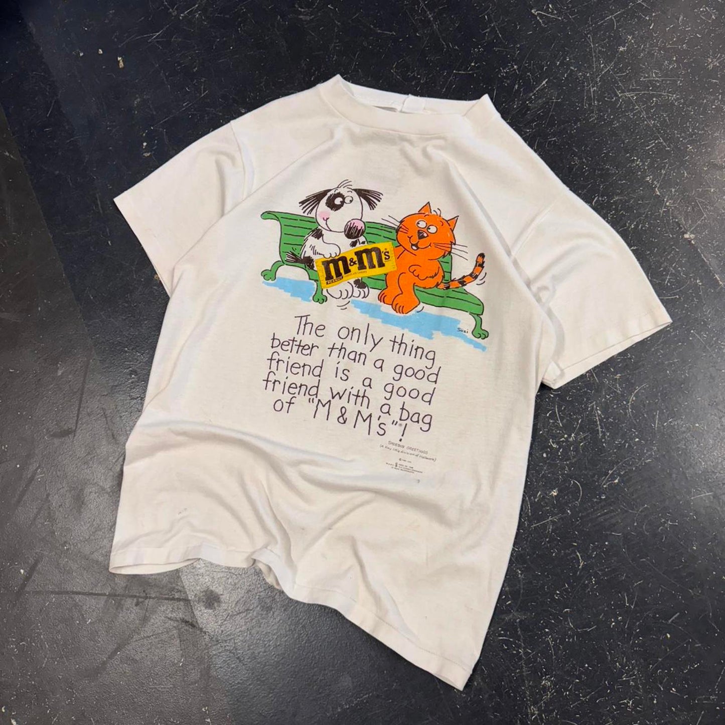 Vintage 1988 M&M Promo Tee - M