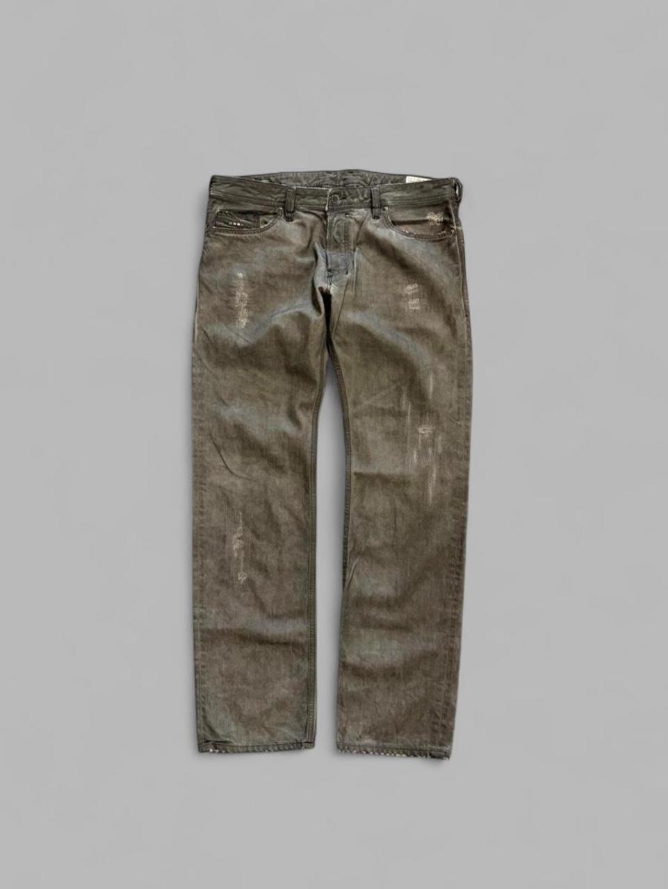 Y2K Grey Diesel Sadado “Distressed” Jeans - 36