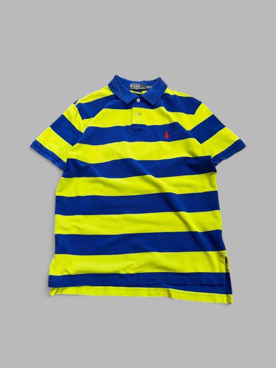 Vintage Blue / Green Polo Polo - M