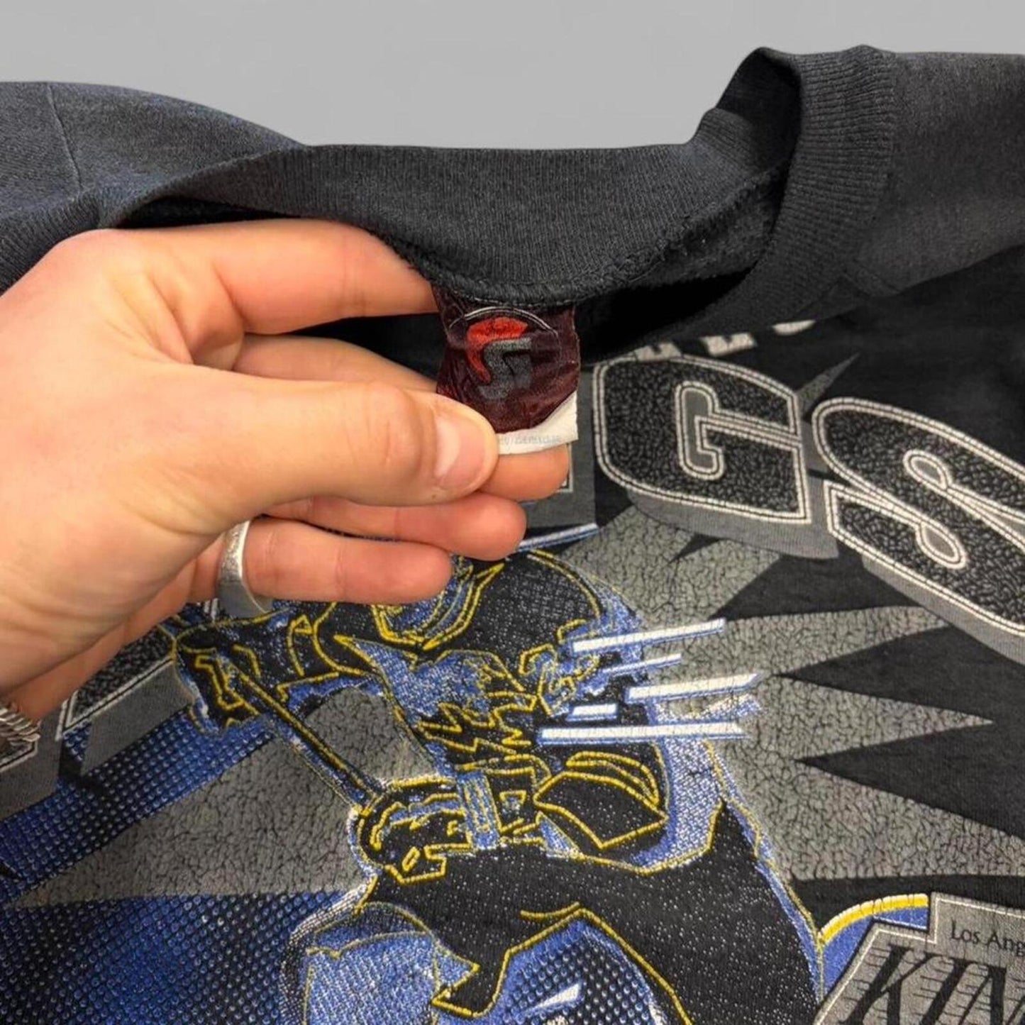 Vintage 1993 Los Angeles King NHL Crewneck - L