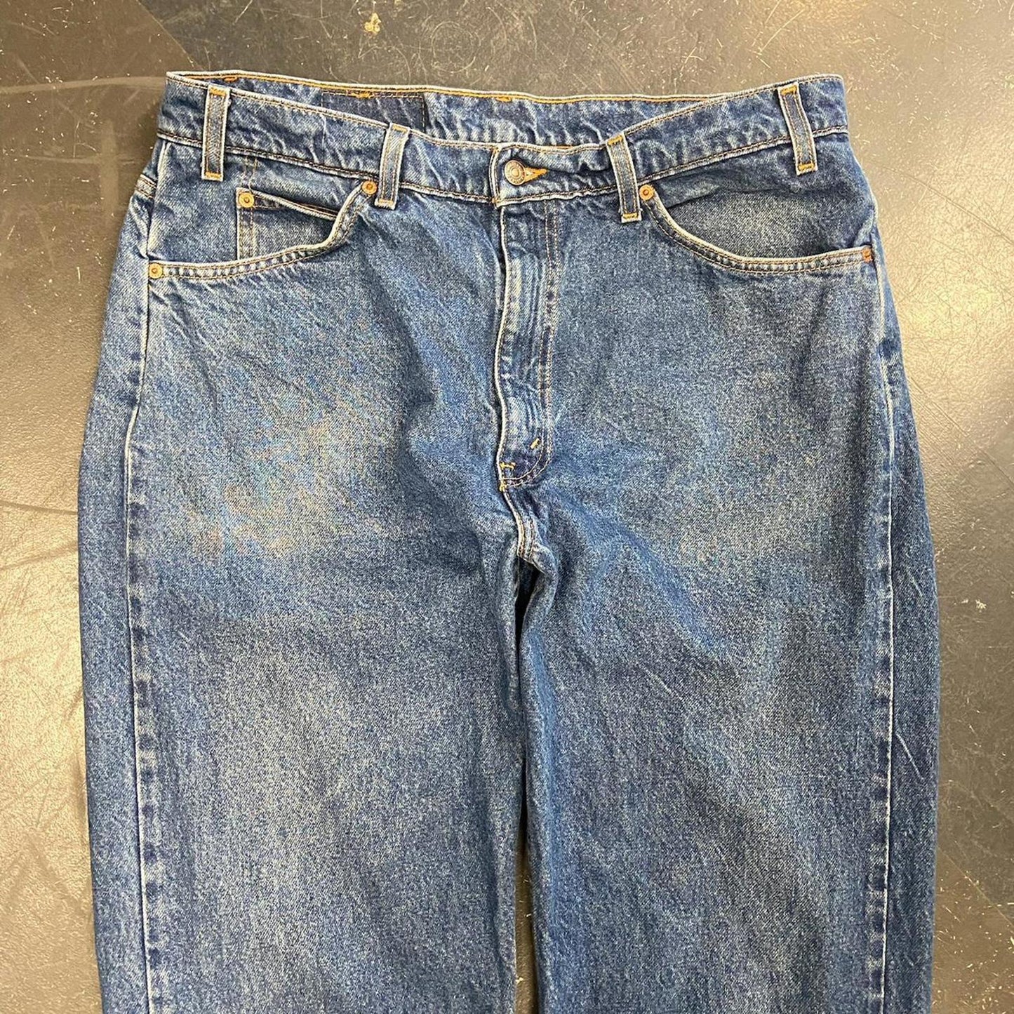 Vintage Blue Orange Tab 505 Levi Jeans - 38