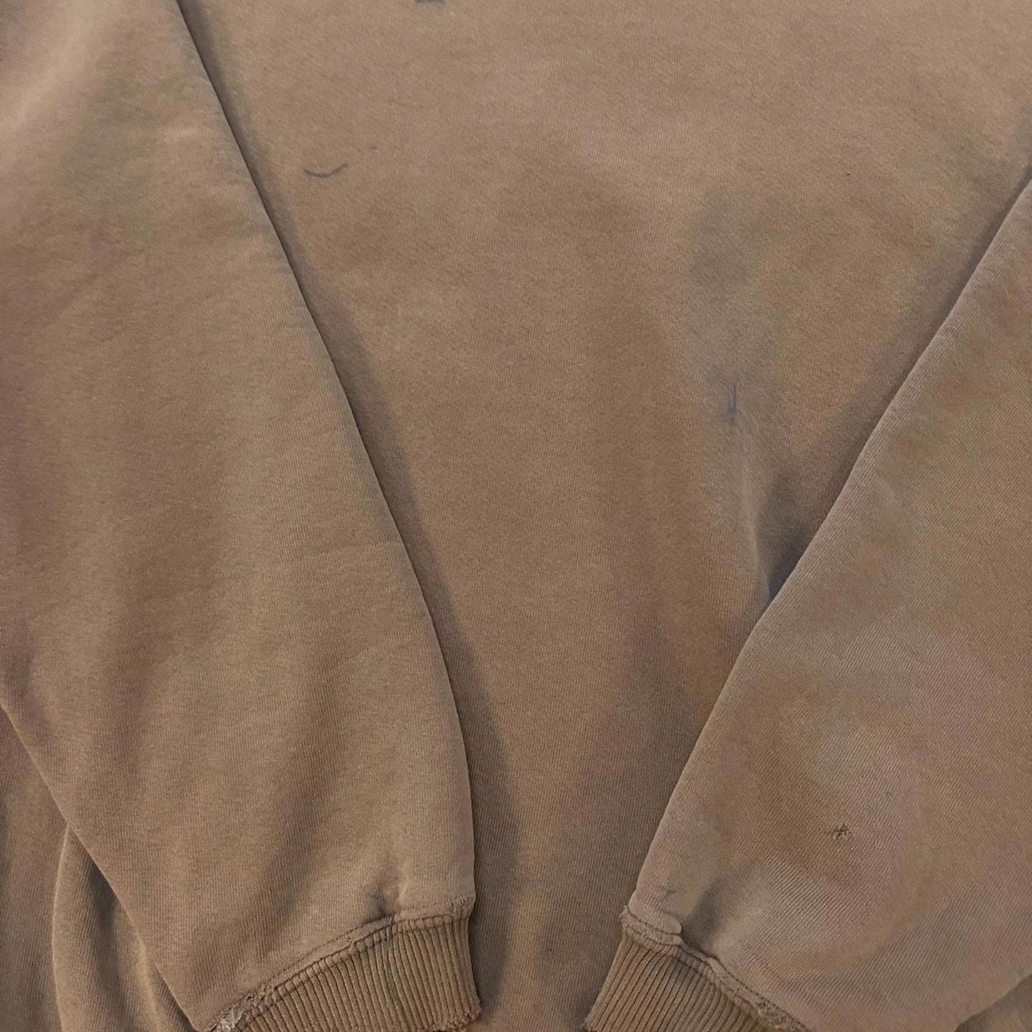 Vintage 90s Nike Centre Swoosh Brown Spellout Crewneck - XL