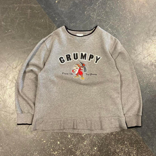 Vintage Grumpy Disney Crewneck - M