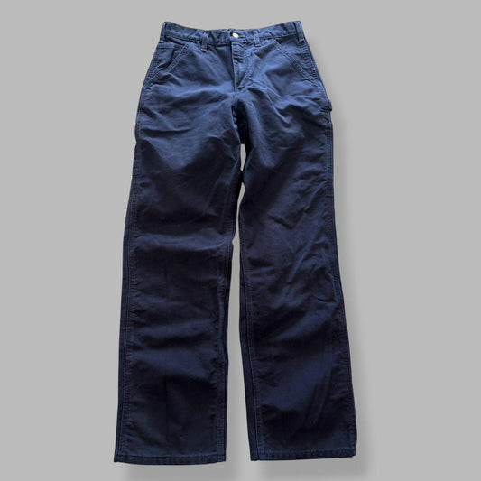 Navy Carhartt Dungaree Carpenter Pants - 30