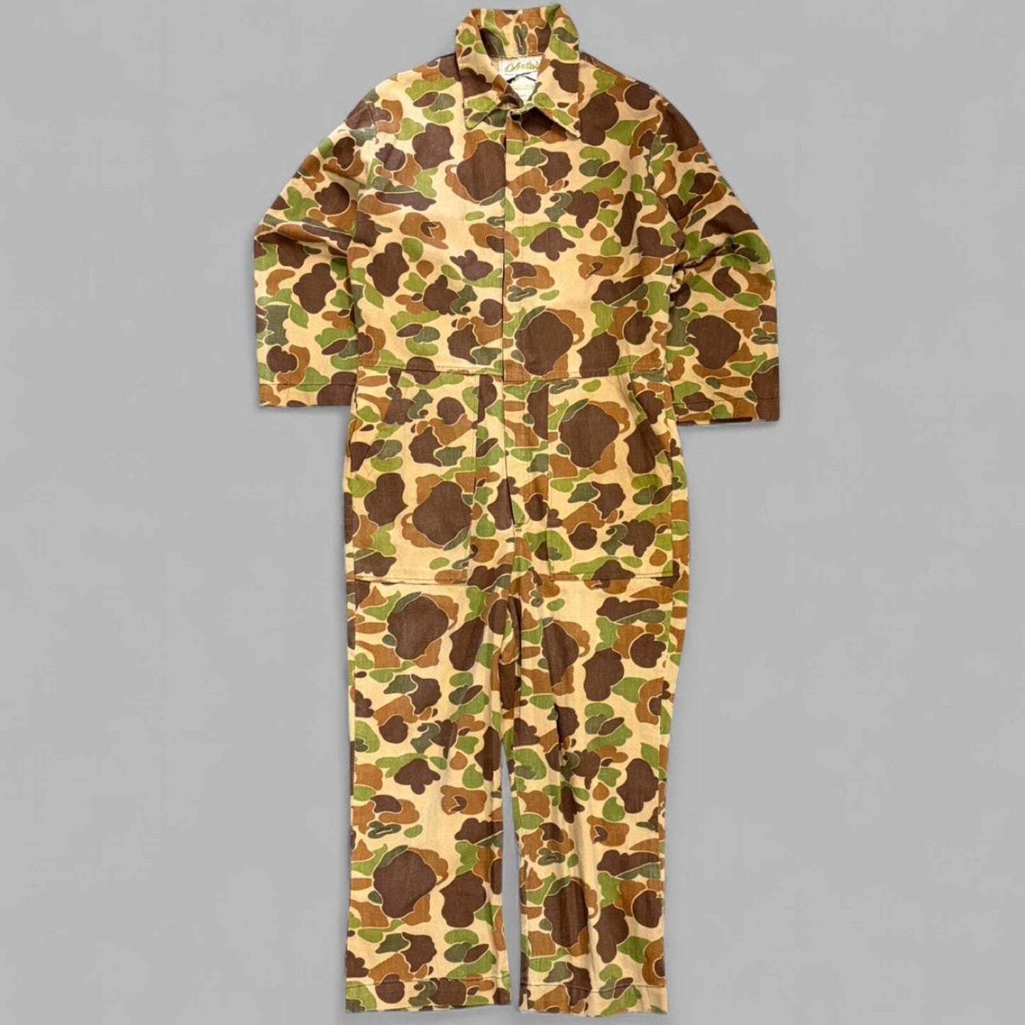 1970s Cabela’s Duck Camo Coveralls - M