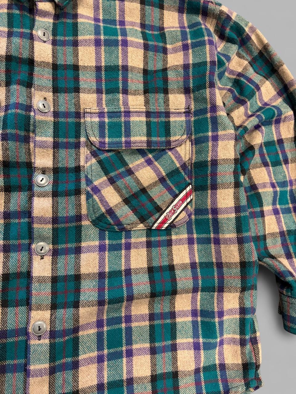 Vintage Quicksilver Lined Flannel Jacket - L