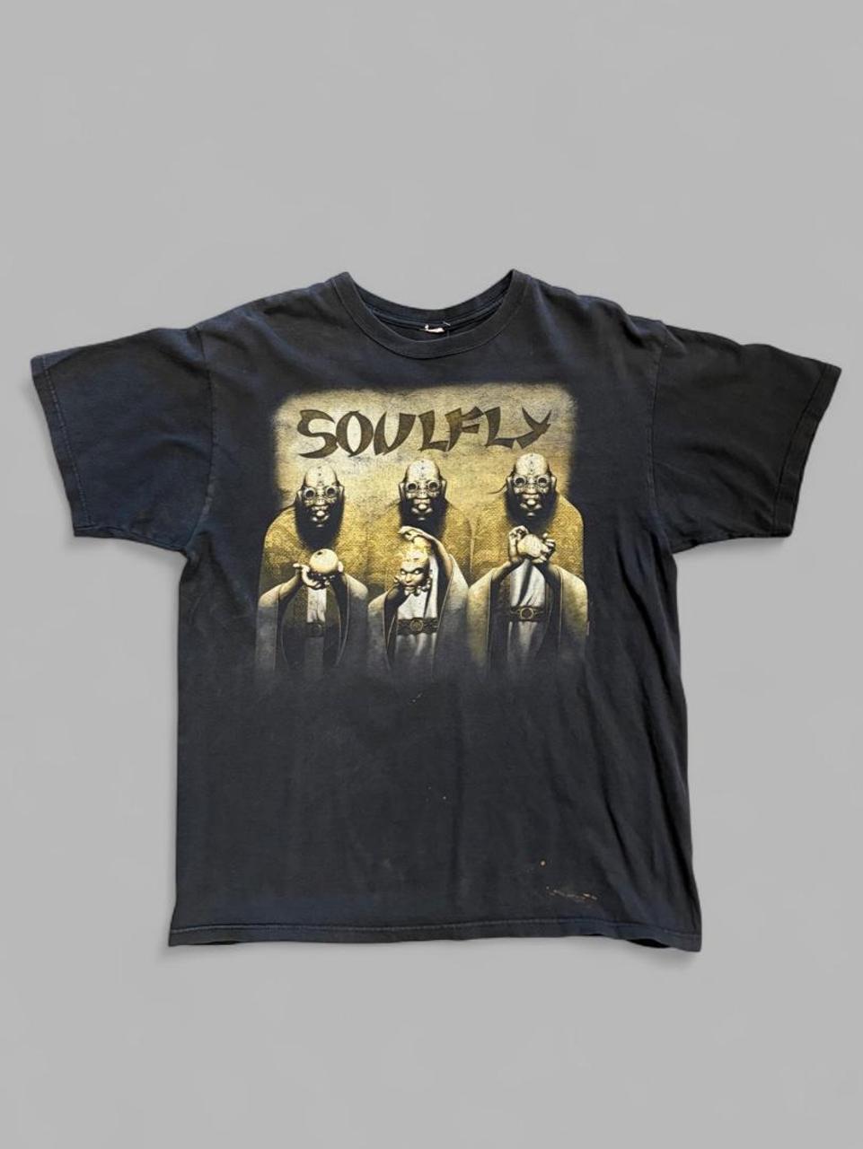 2010 Soulfly Omen Metal Tour Tee - L