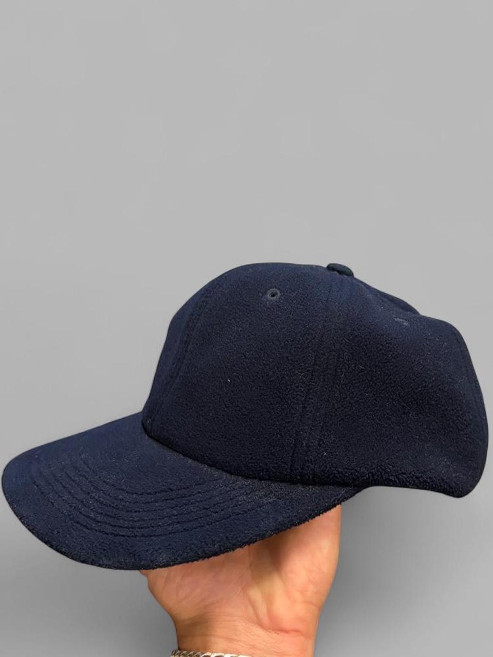 Supreme Dark Navy FW/16 Polar Tec Fleece 6 Panel Hat