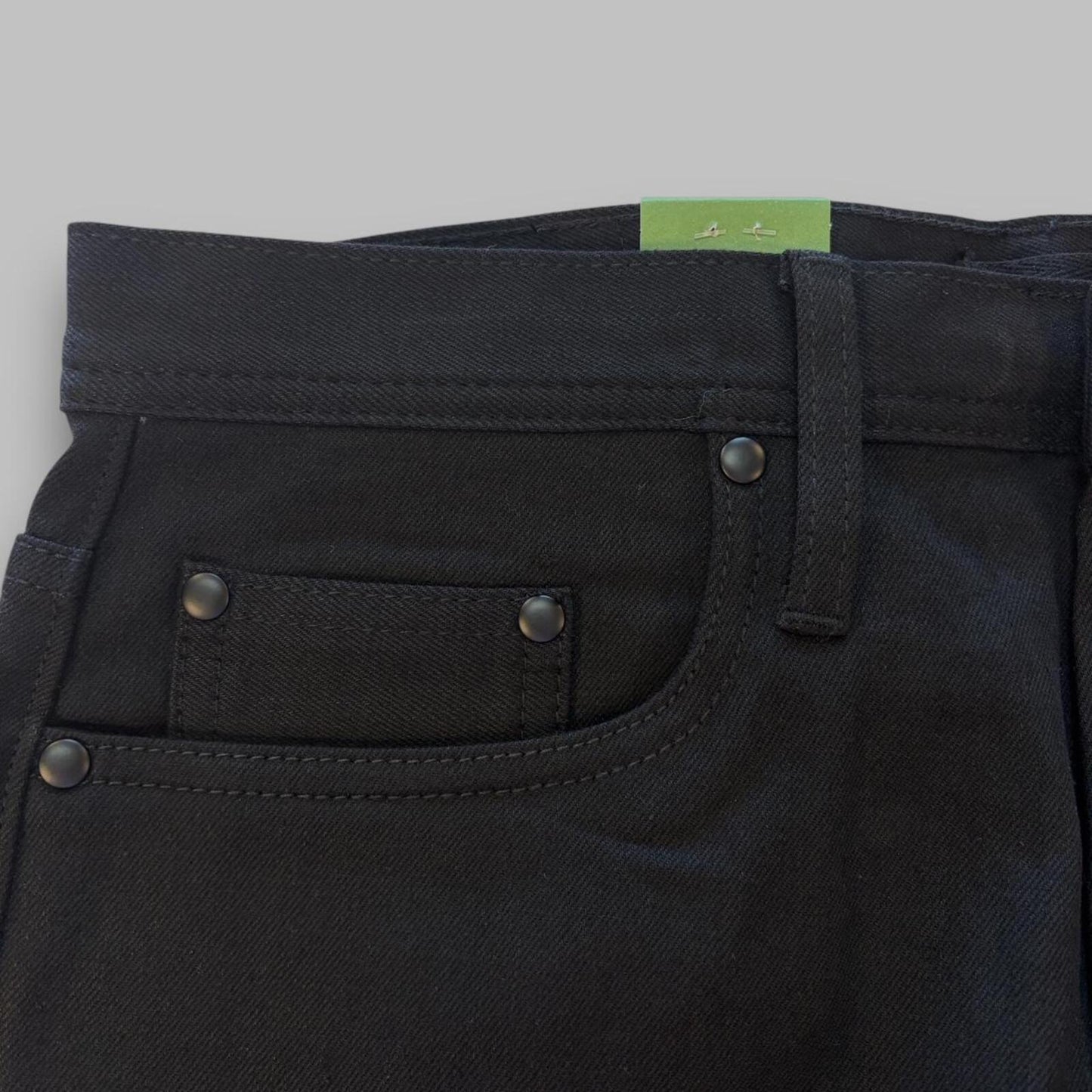DS Unbranded Bran 11oz Black Selvedge Denim - 31