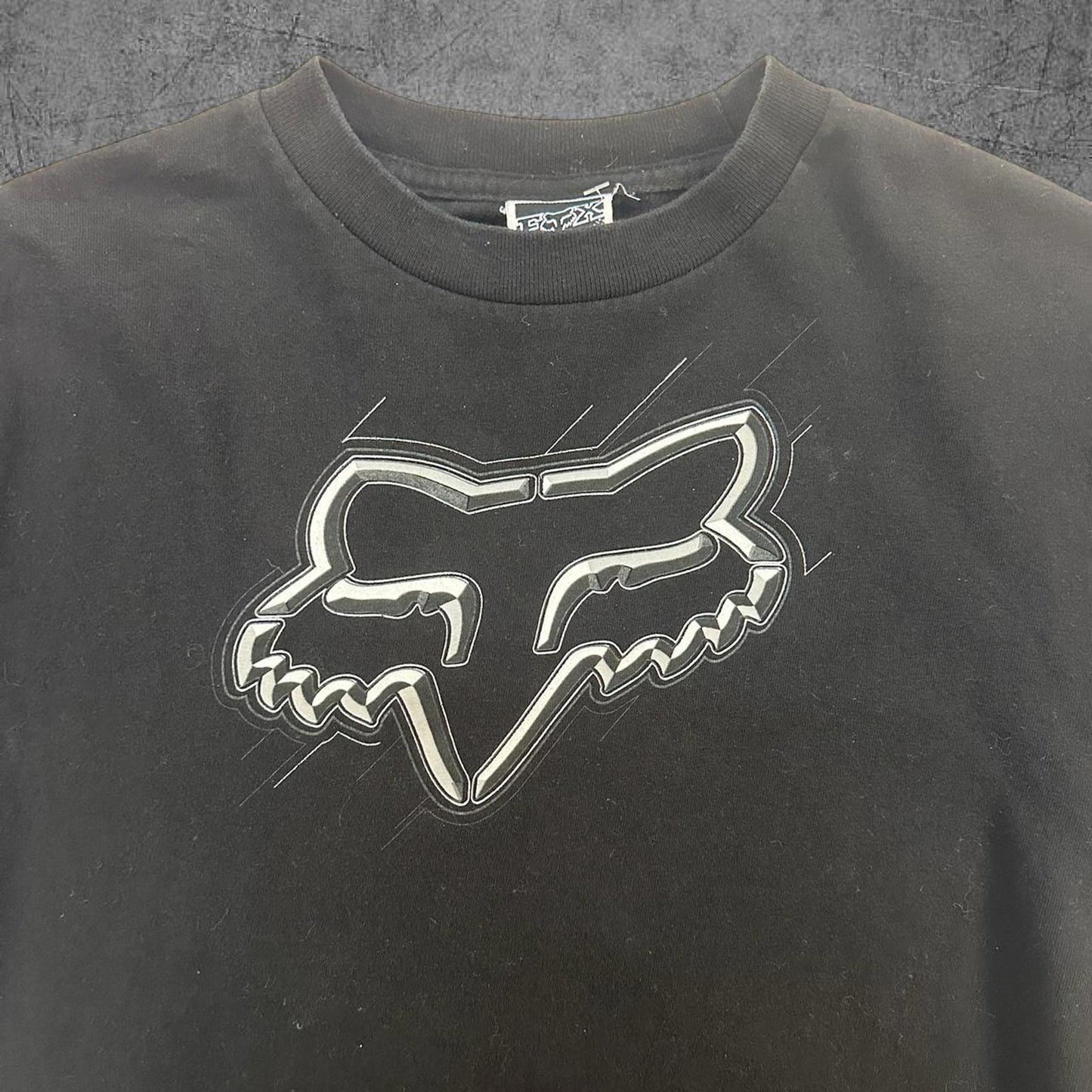 Y2K Fox Racing Baby Tee - S