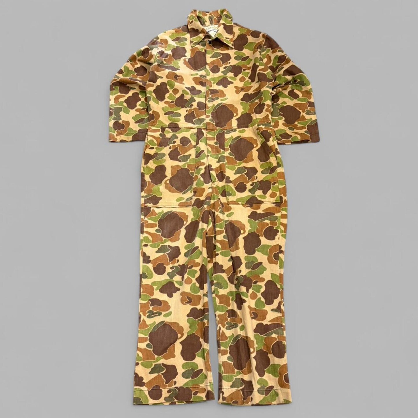 1970s Cabela’s Duck Camo Coveralls - M