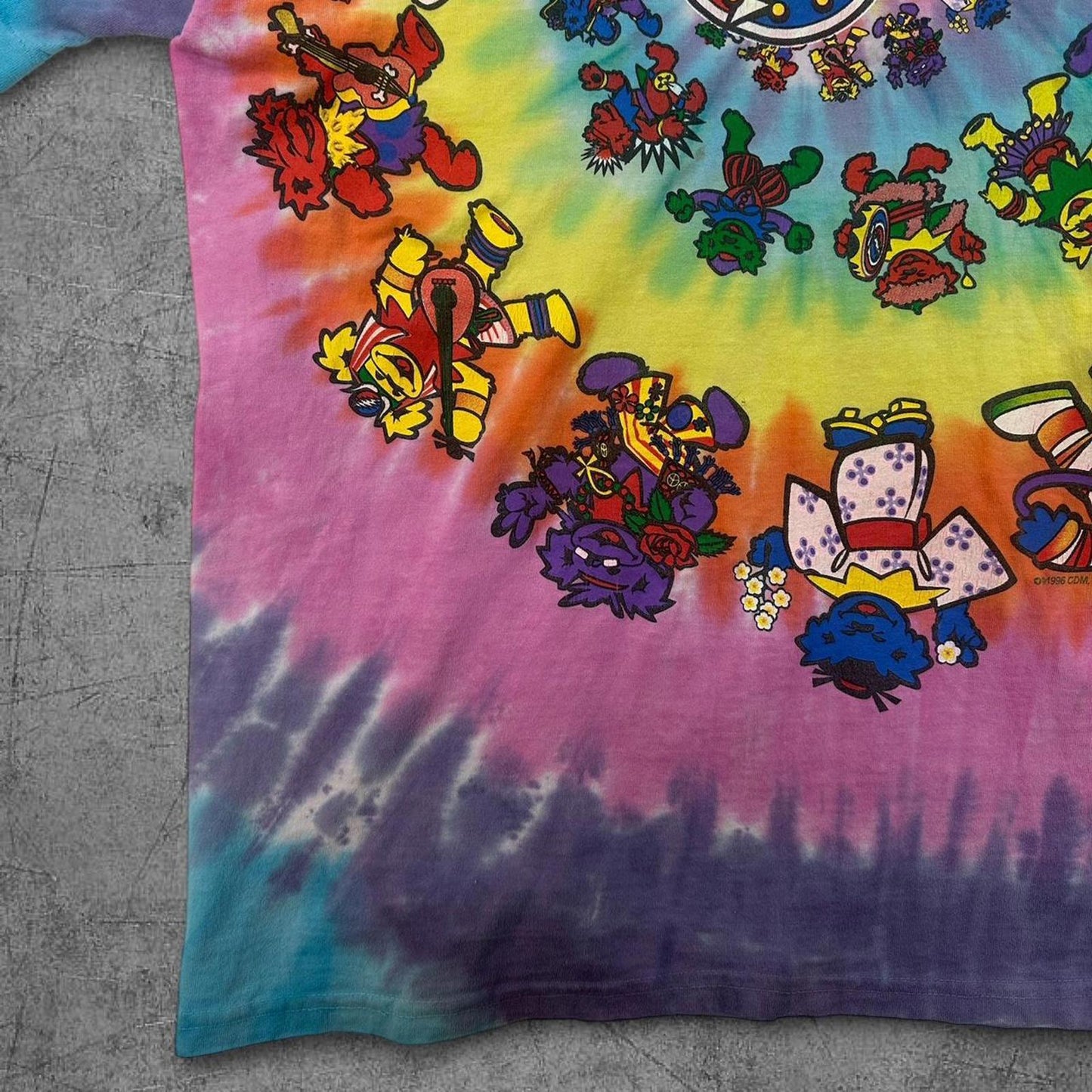 Vintage 1996 Grateful Dead Liquid Blue Tee - L