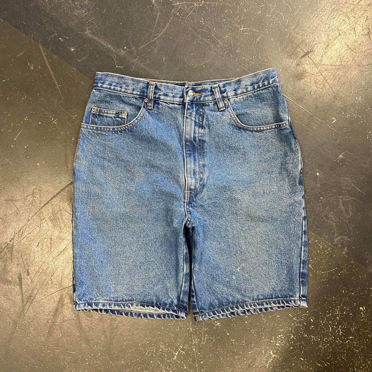 Vintage Route 66 Jorts - 32