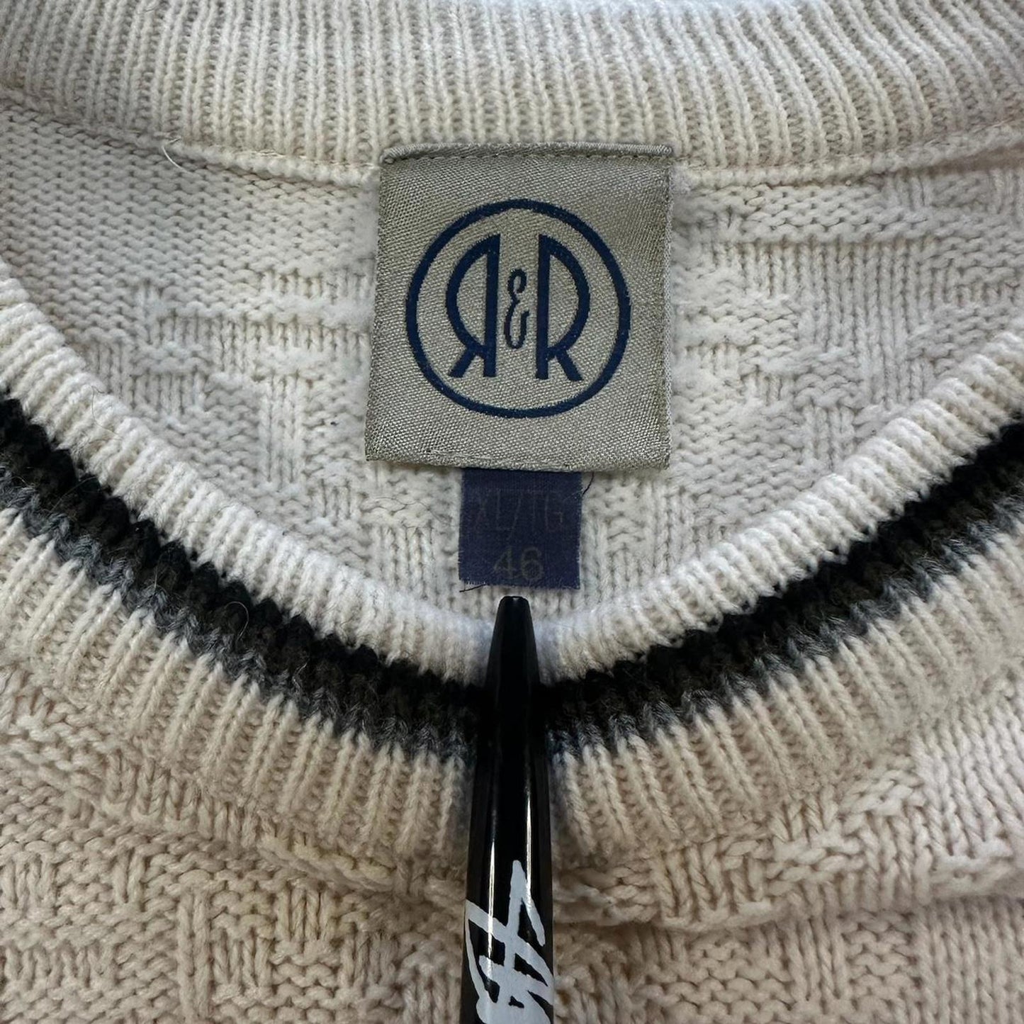 Vintage Fishing Texturized Knit - XL