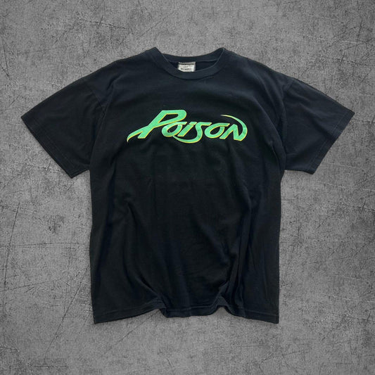 Vintage 90s Poison Flesh & Blood Tee - L