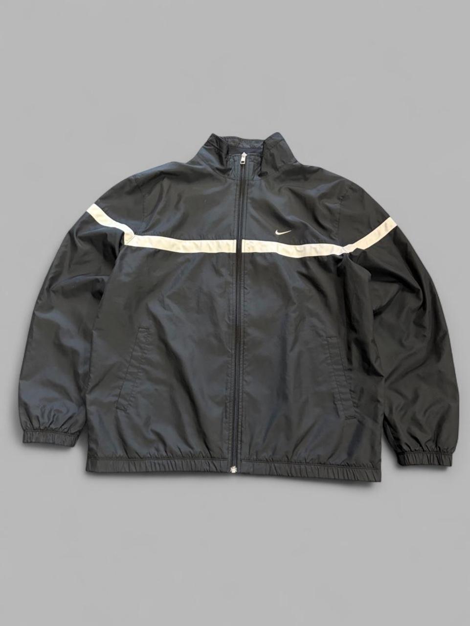 Black Nike Windbreaker - L