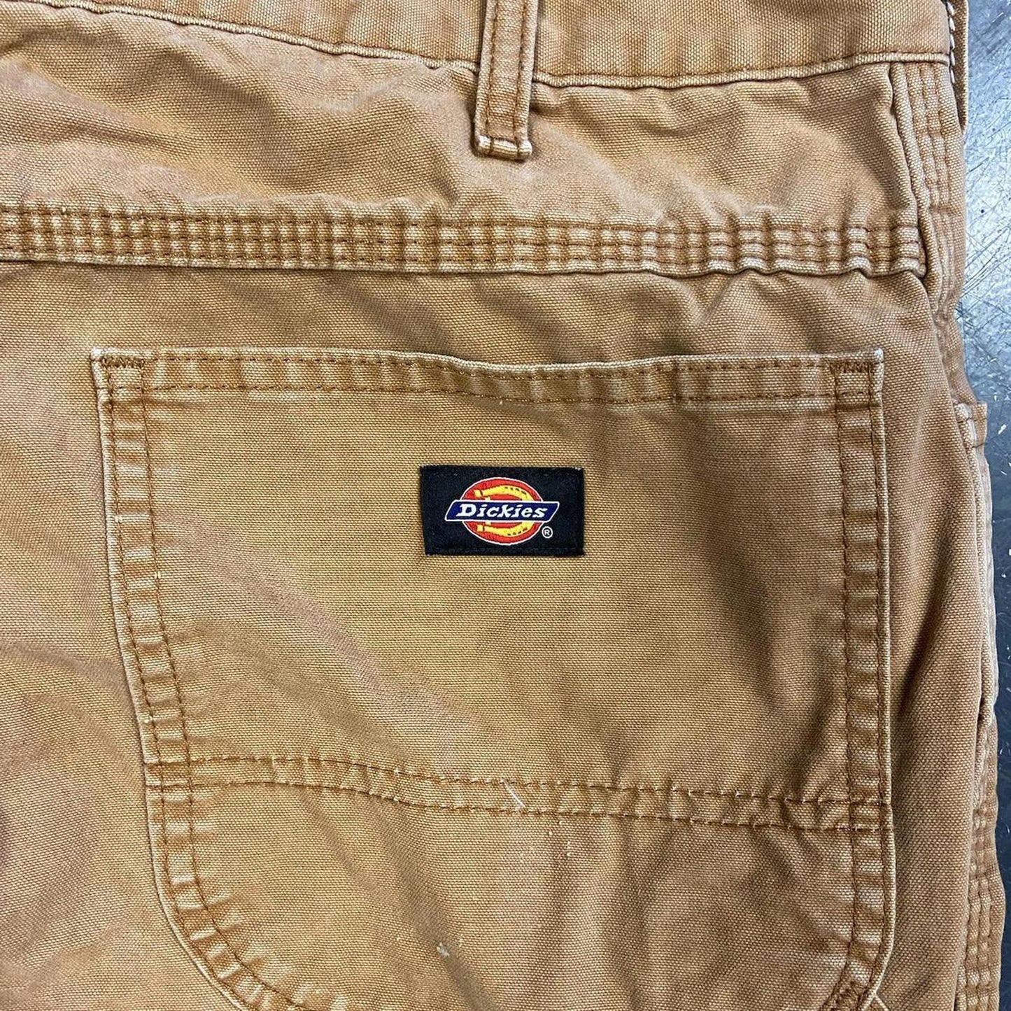 Khaki Dickies Carpenter Shorts - 34