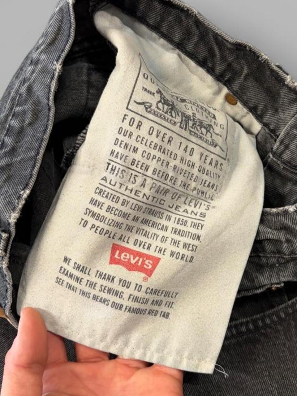 Vintage Black Levi Jeans - 30