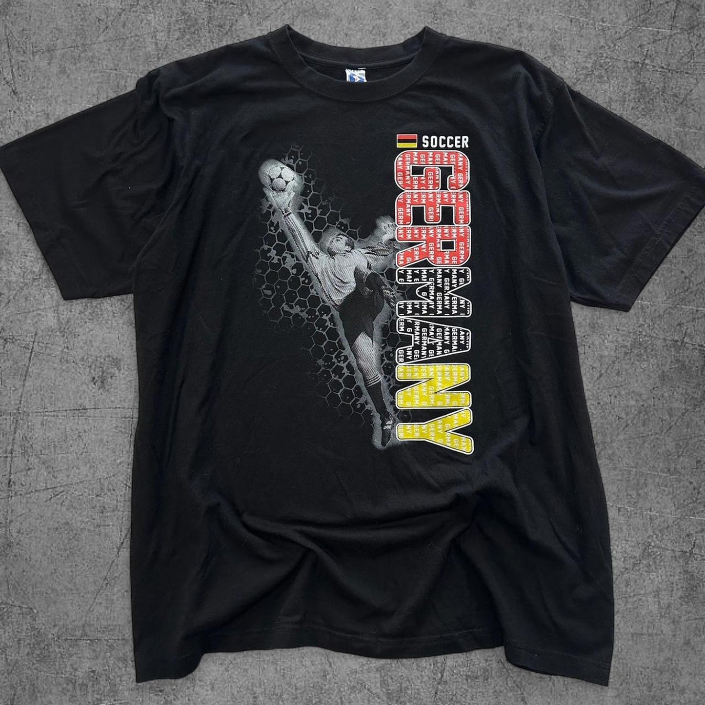 Vintage 90s Germany Soccer Tee - XL