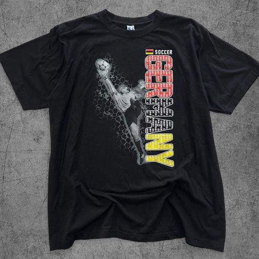 Vintage 90s Germany Soccer Tee - XL