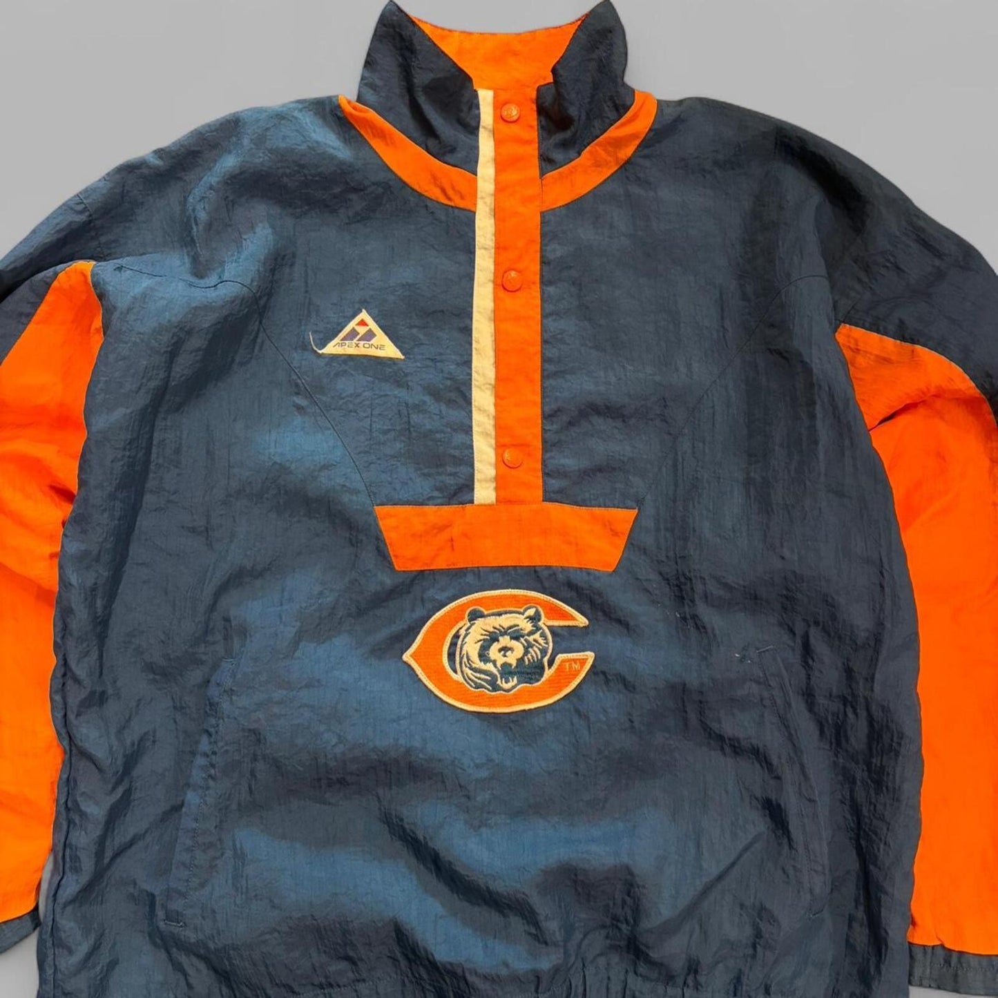 Vintage Apex Chicago Bears NFL Pull Over - XL