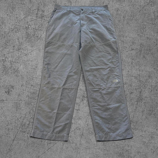 North Face Grey Double Knee Hiking Pants - 38