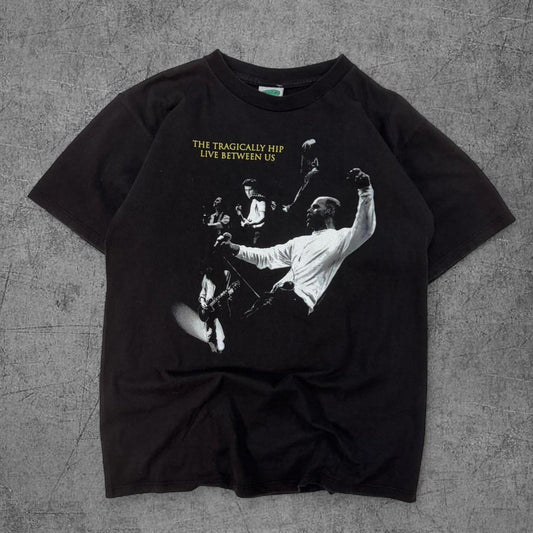 1997 The Tragically Hip Live Between Us Tee - L