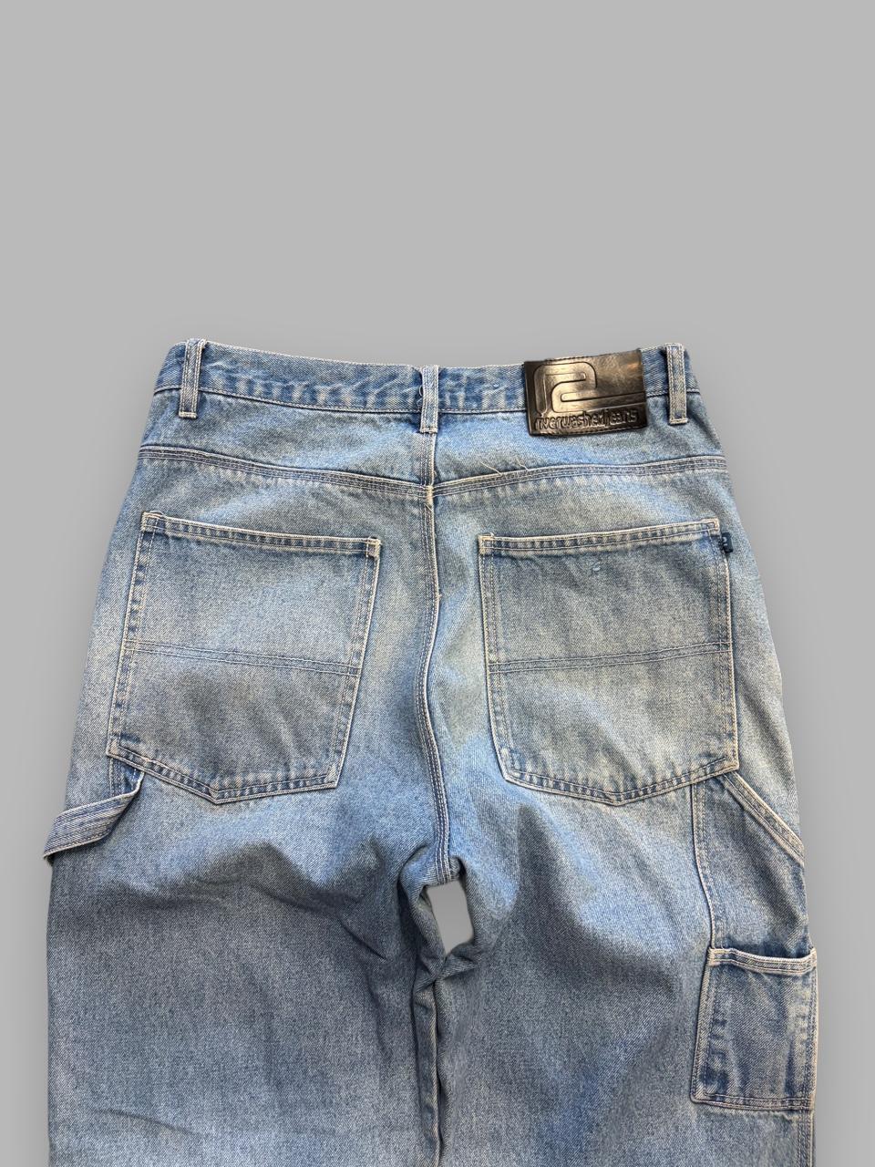 Y2K R2 Baggy Carpenter Jeans - 32