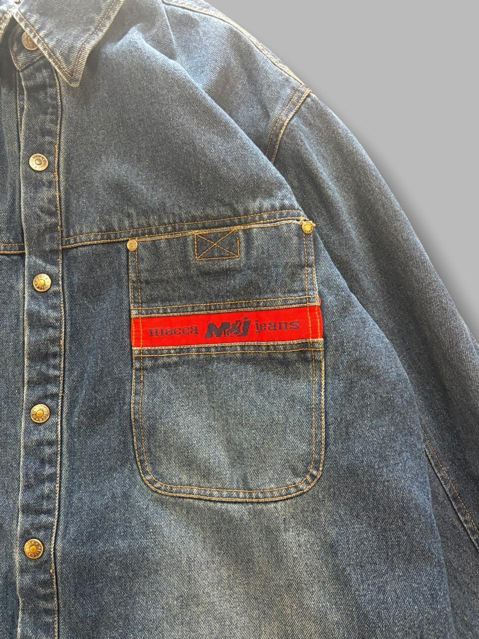 Y2K Mecca Jean Chore Jacket - XL