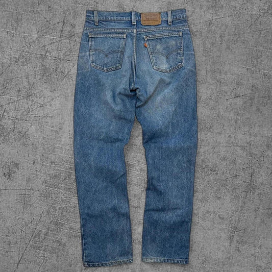 Vintage Made in USA Levi 505 Orange Tabs - 33