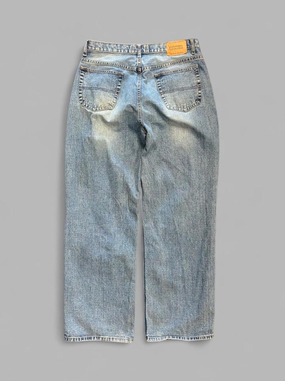 Vintage Faded Light Wash Baggy Jeans - 36