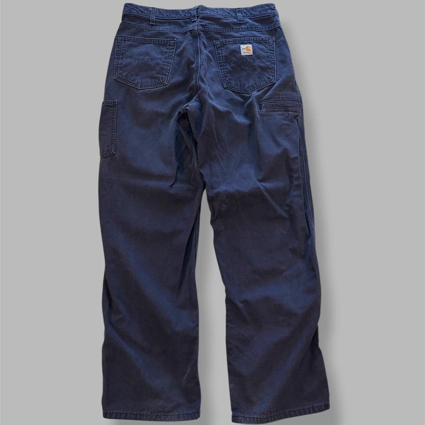 Carhartt FR Navy Carpenter Pants - 36